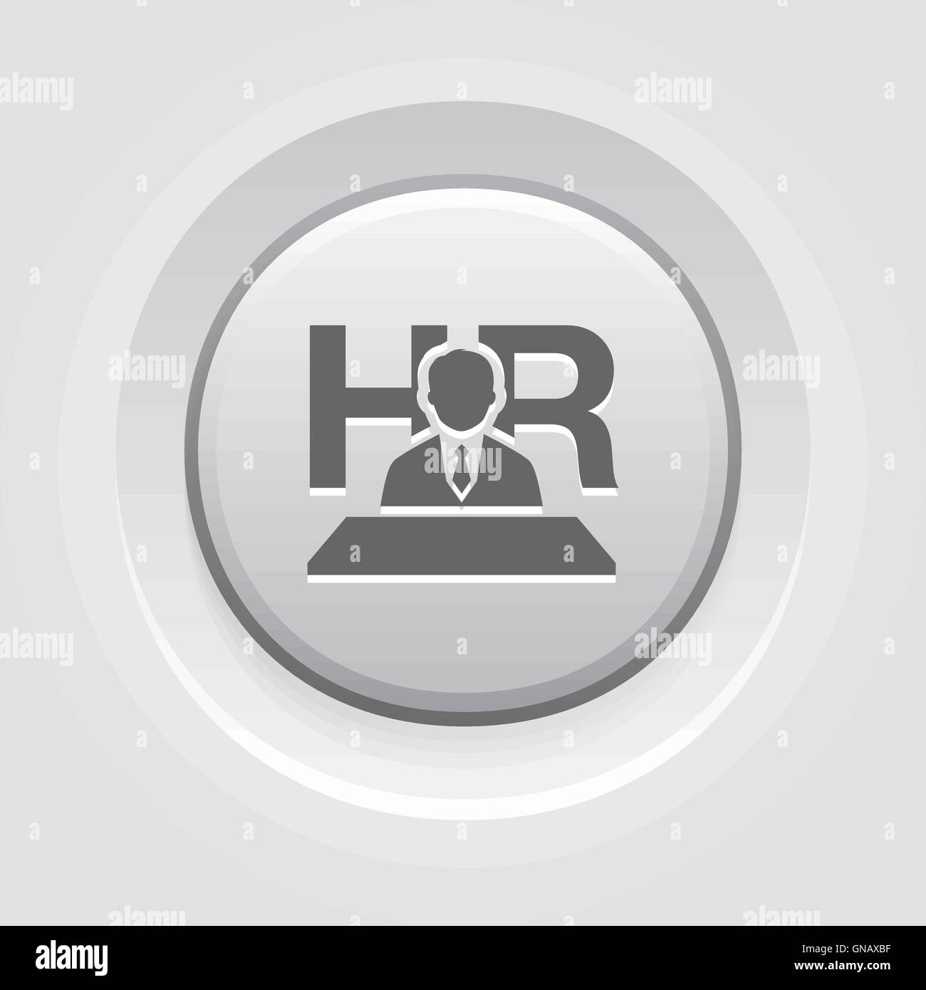 Icona di assunzione Concept Illustrazione Vettoriale