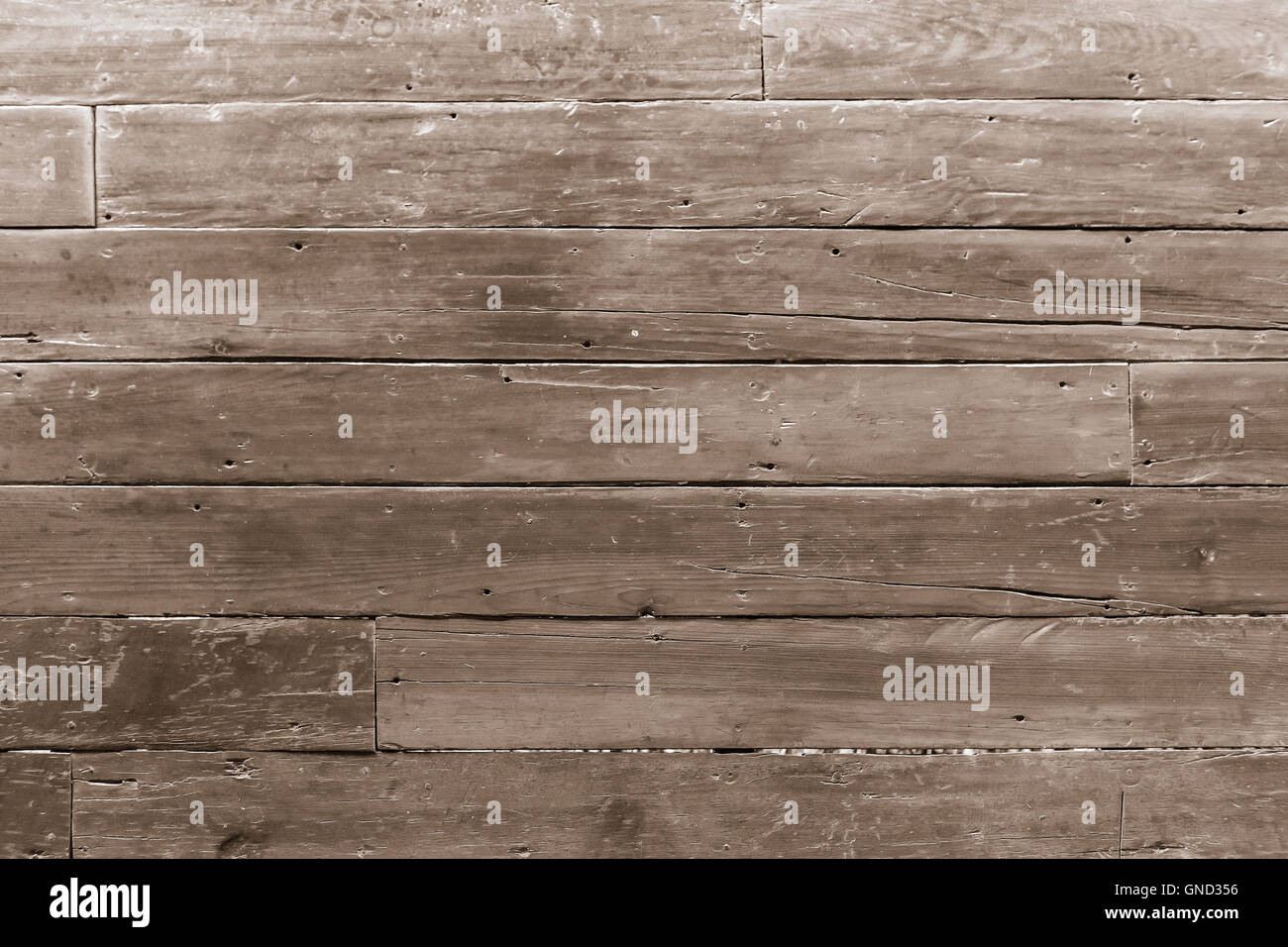 Graffi sullo sfondo di legno in tono di Moca Foto Stock