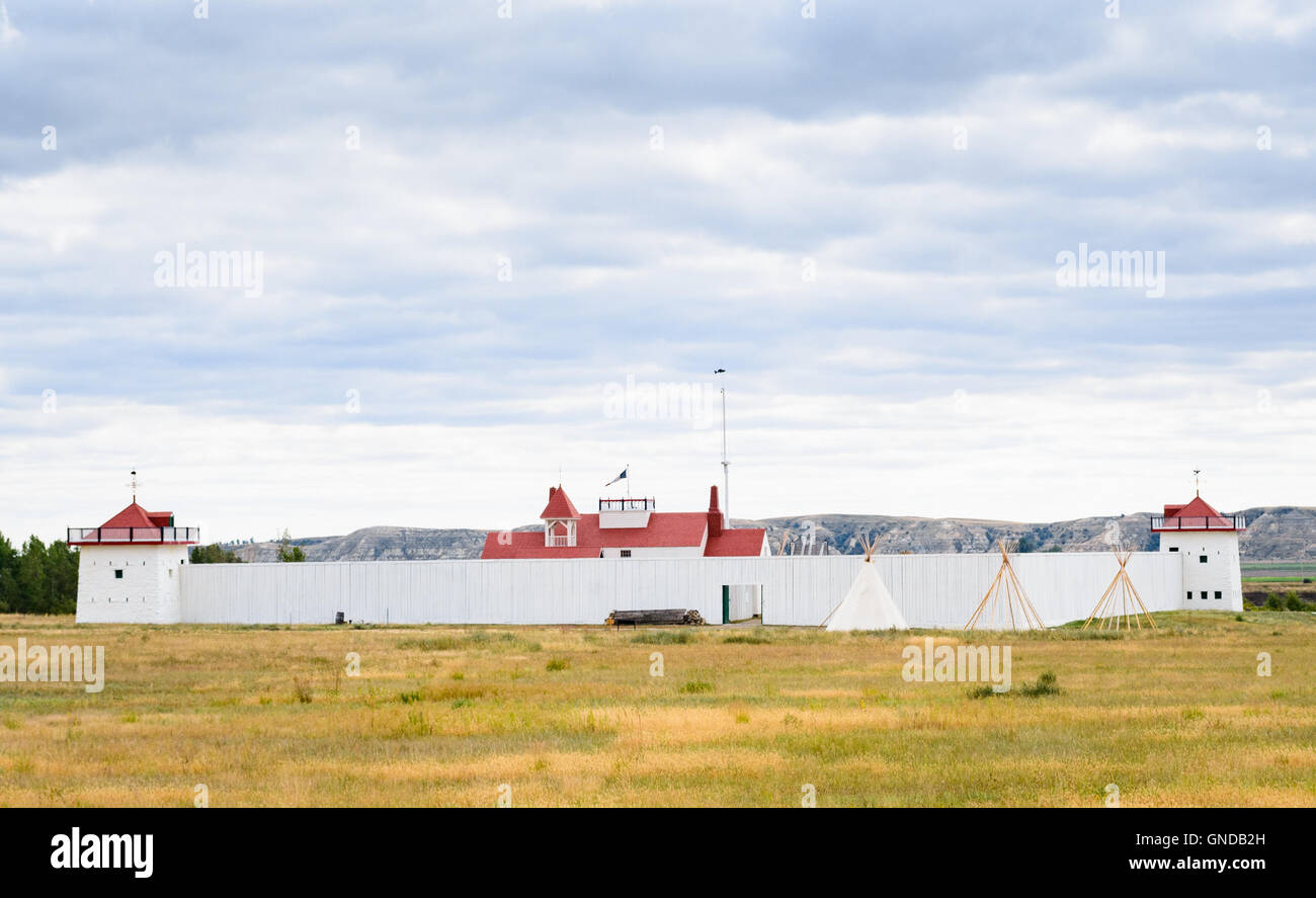 Fort Union Trading Post National Historic Site Foto Stock