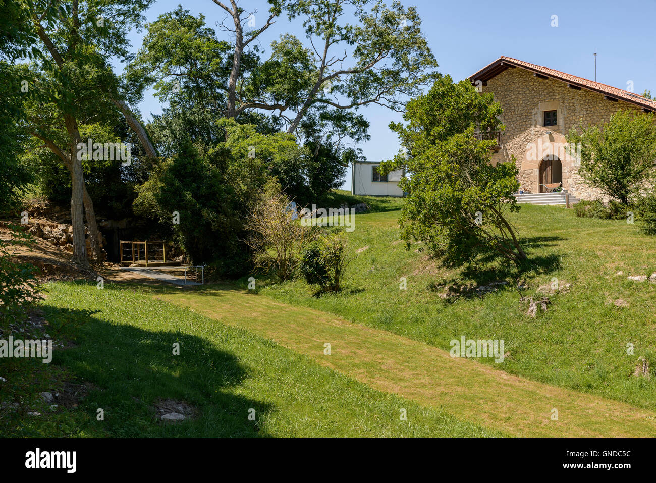 Museo Altamira in Santillana Del Mar villaggio, Cantabria, SPAGNA Foto Stock