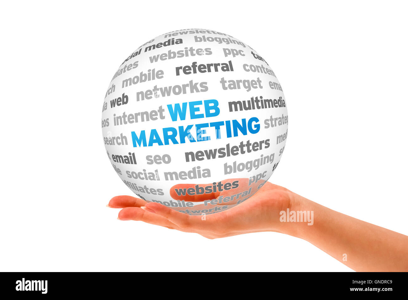 Web Marketing Foto Stock