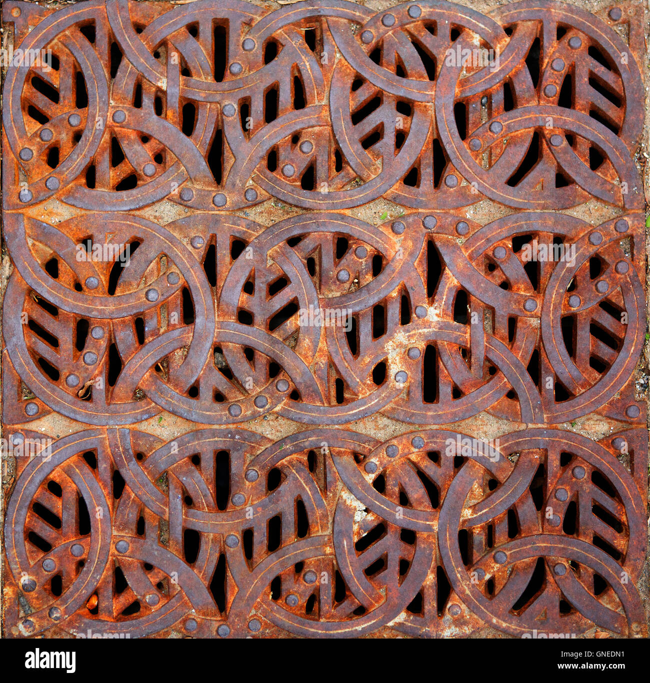 Reticolo celtico Foto Stock