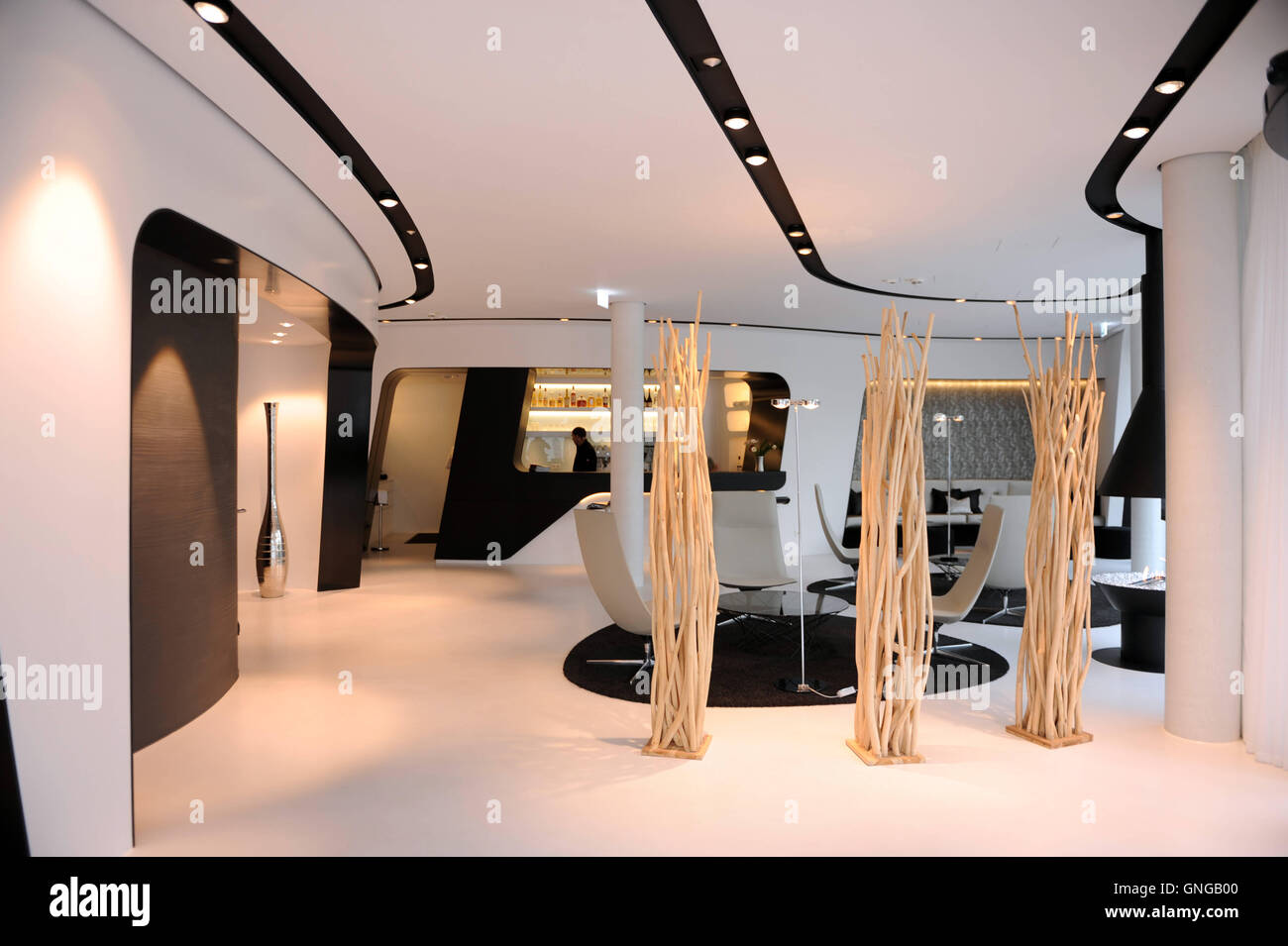 Torre del campus in Martinsried vicino a Monaco di Baviera, 2014 Foto Stock