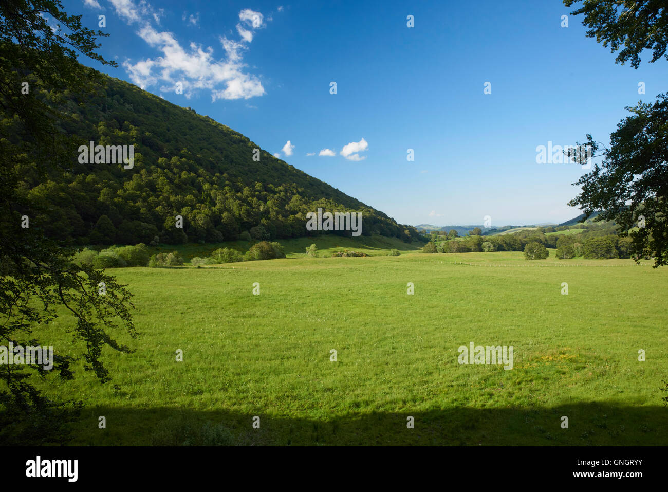 La Vallée de Chaudefour Foto Stock