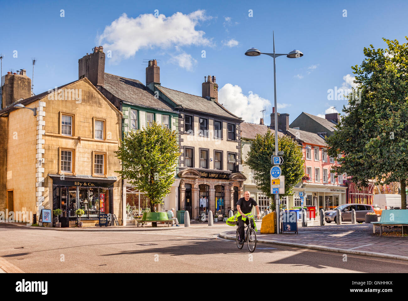 Piazza del Mercato, Cleveland, England, Regno Unito Foto Stock