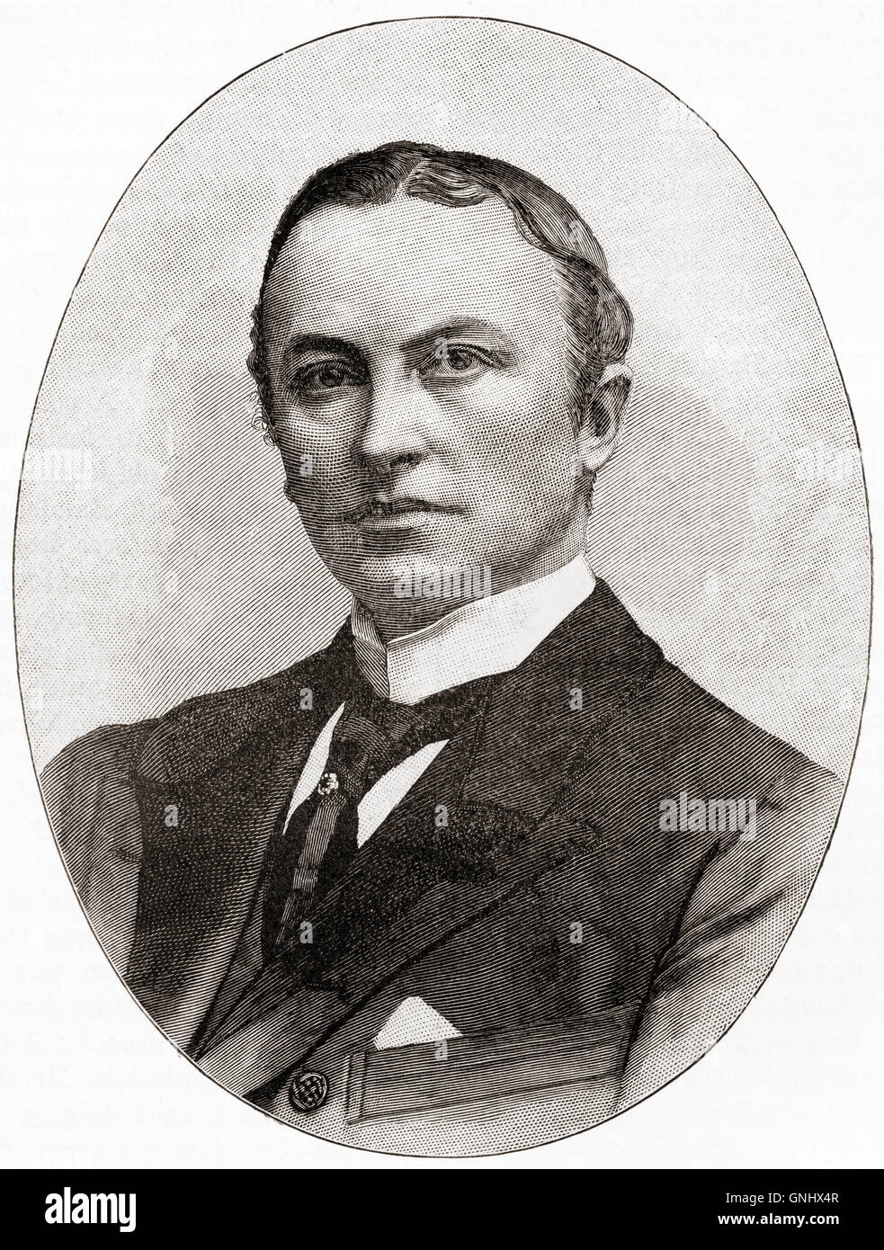 George Nathaniel Curzon, primo marchese Curzon di Kedleston, 1859 - 1925, aka il signore Curzon di Kedleston e Earl Curzon di Kedleston. Conservatore britannico più. Foto Stock