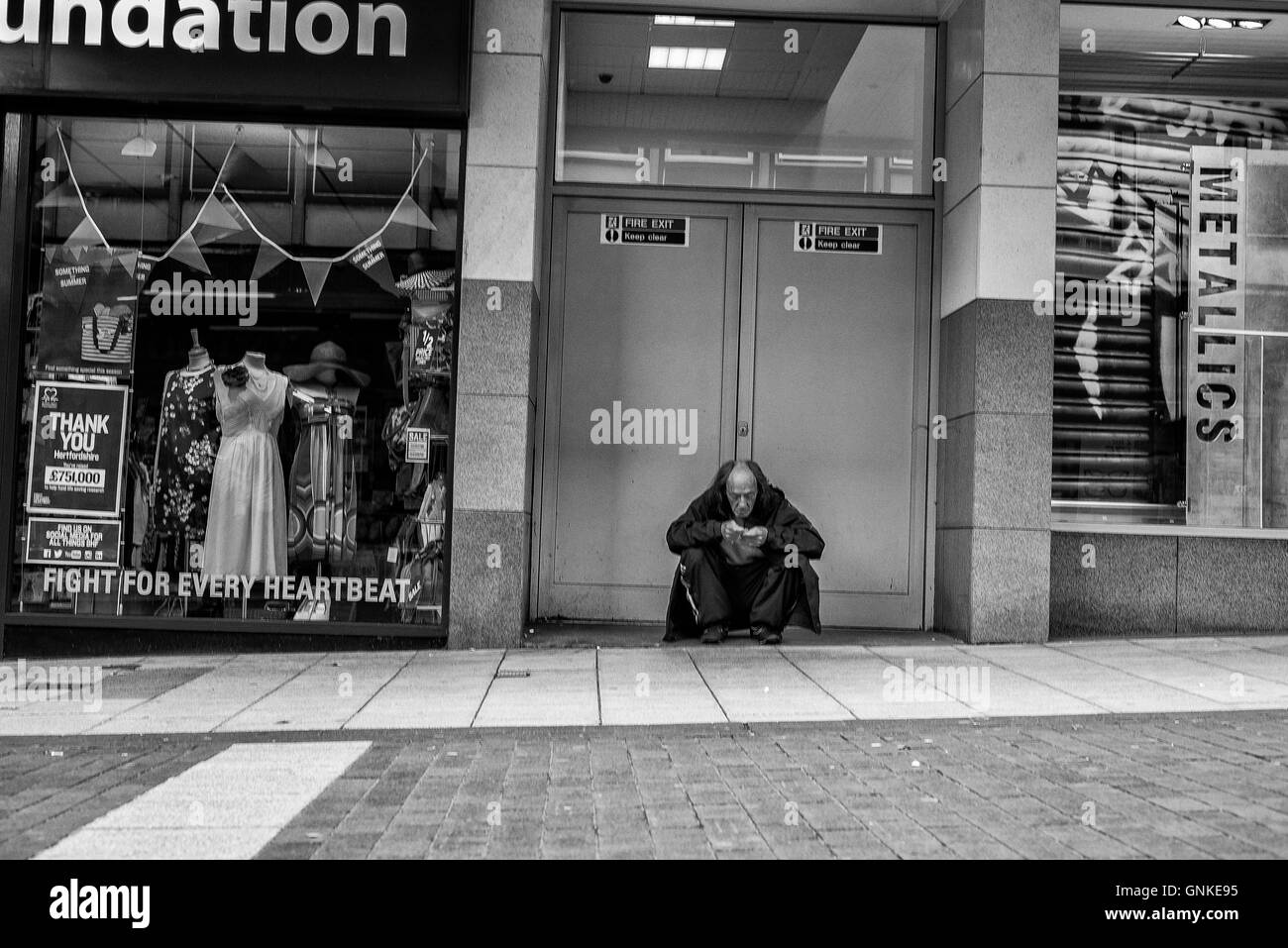 La gente in ogni giorno la vita di strada Foto Stock