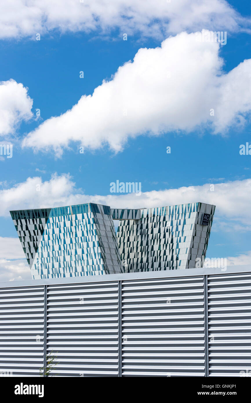 Danish Twin Towers di ac hotel bella sky hotel - marriott - e comwell conference center, Copenhagen, Danimarca Foto Stock