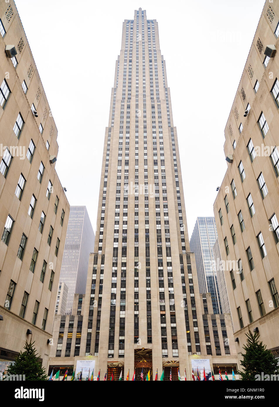 Complesso rockefeller center plaza immagini e fotografie stock ad alta ...