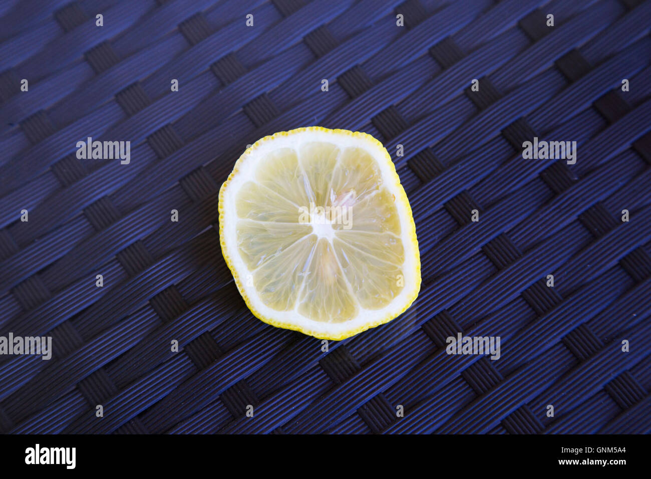 fetta di limone Foto Stock