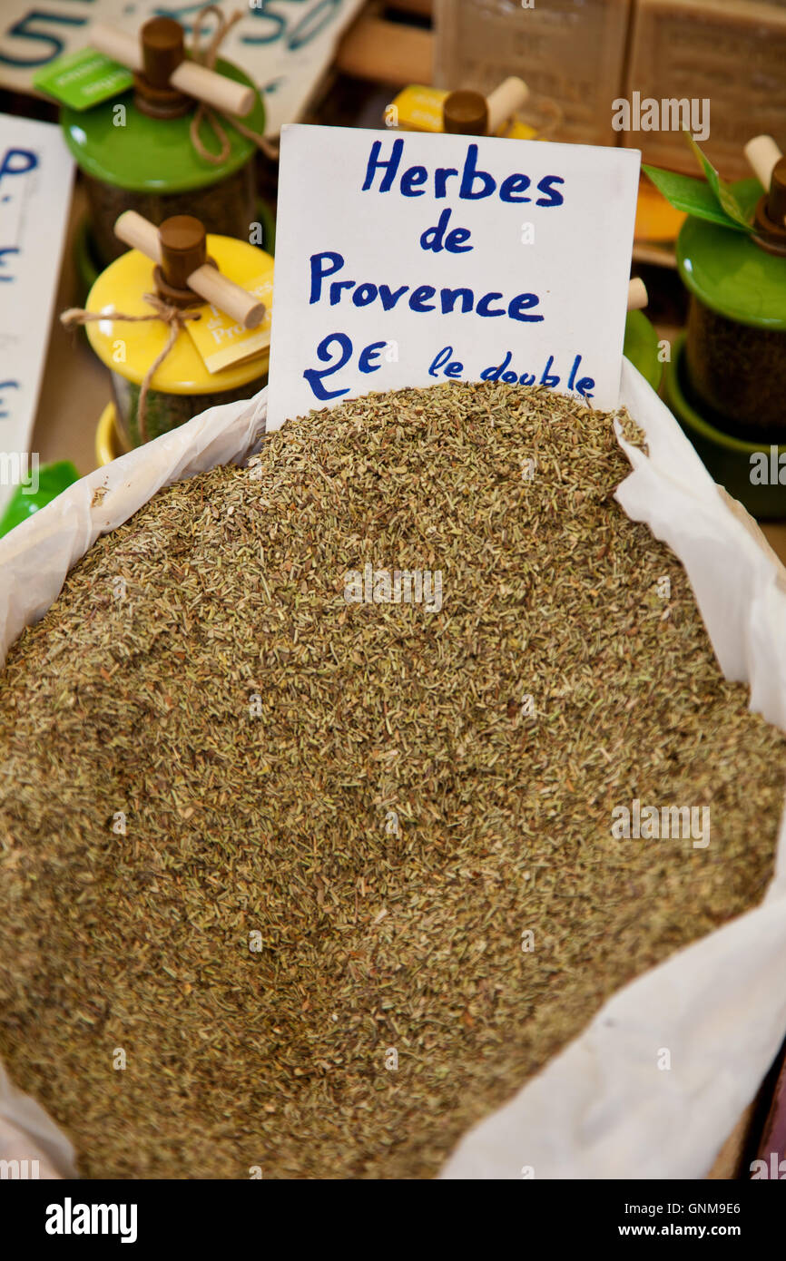 Erbe provenzali Foto Stock