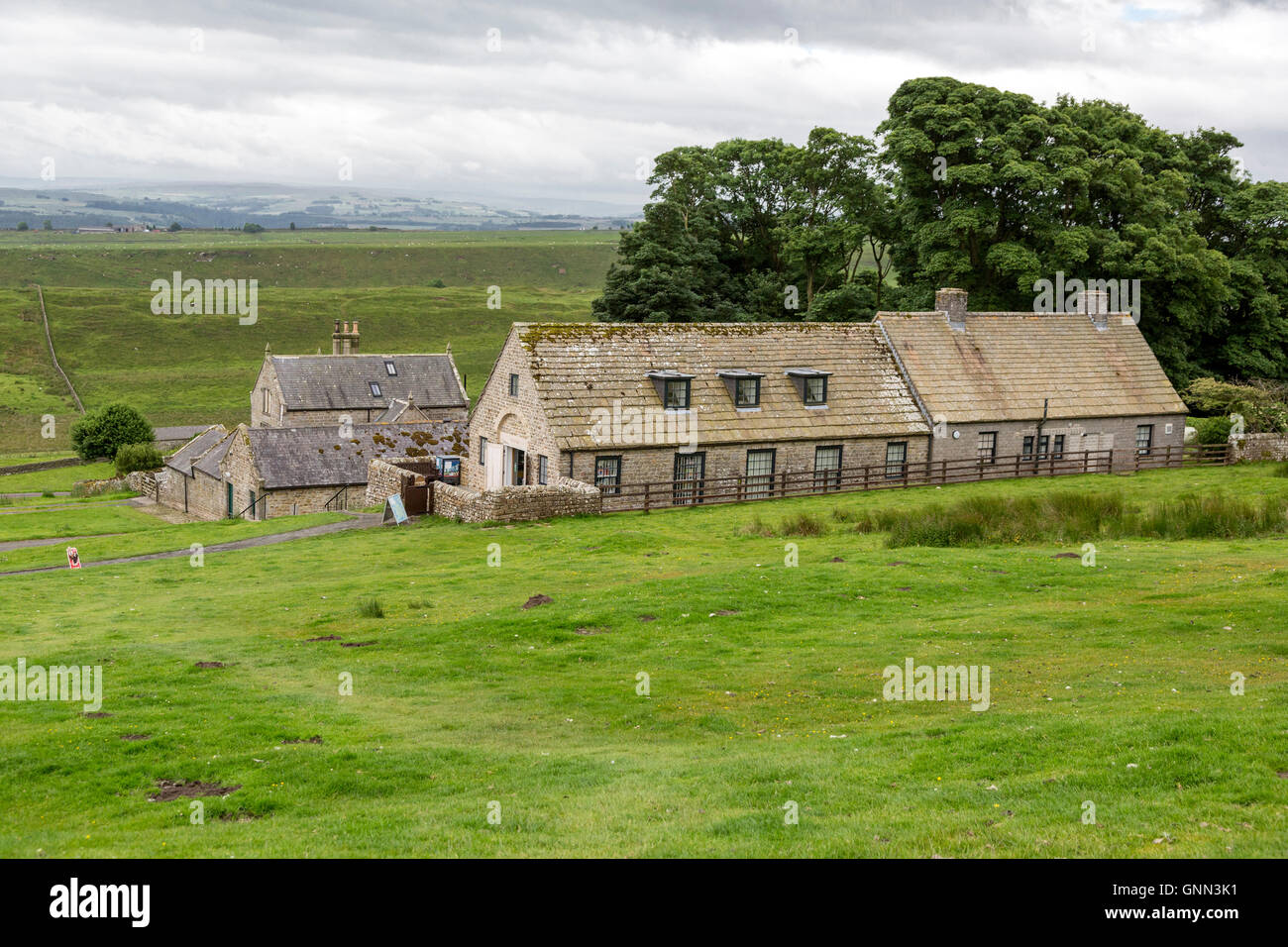 Northumberland, Inghilterra, Regno Unito. Housesteads Roman Fort Museum. Foto Stock