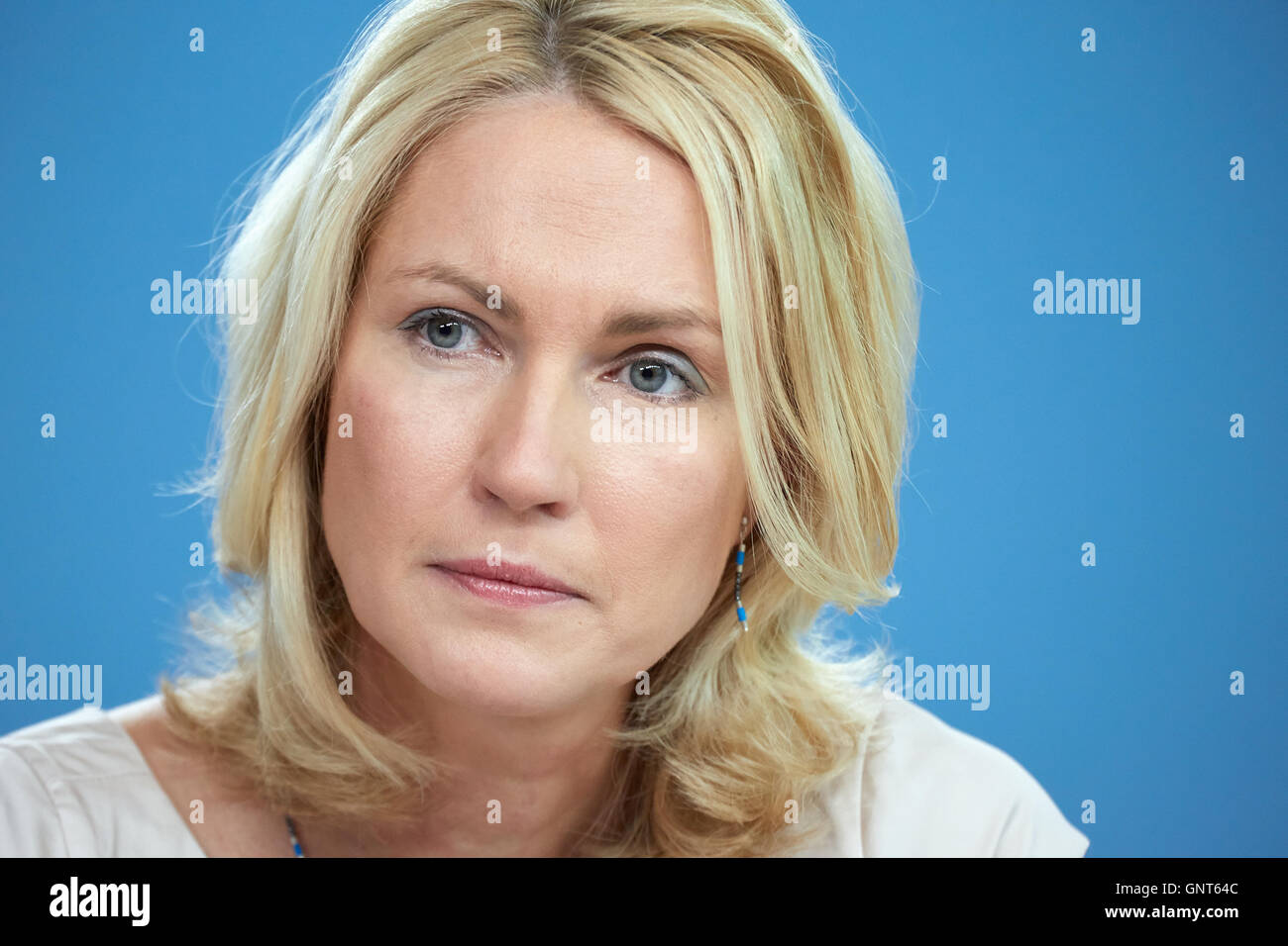 Berlino, Germania, Famiglia Ministro Manuela Schwesig SPD Foto Stock