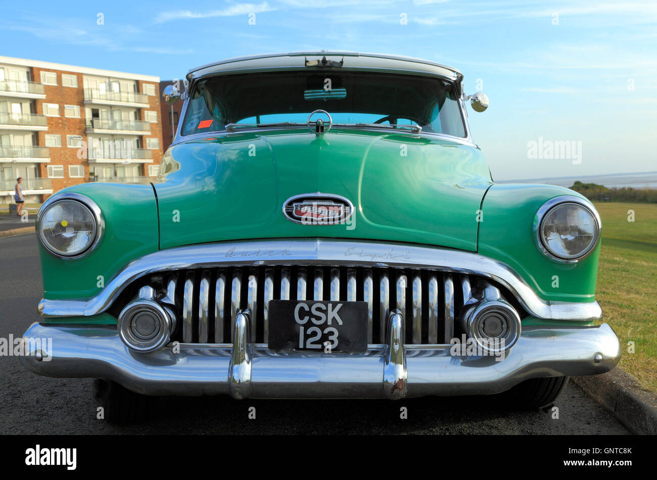Buick otto Super, iconico vintage U S A, American automobile automobile automobile berlina degli anni cinquanta vetture storiche automobili automobili Foto Stock
