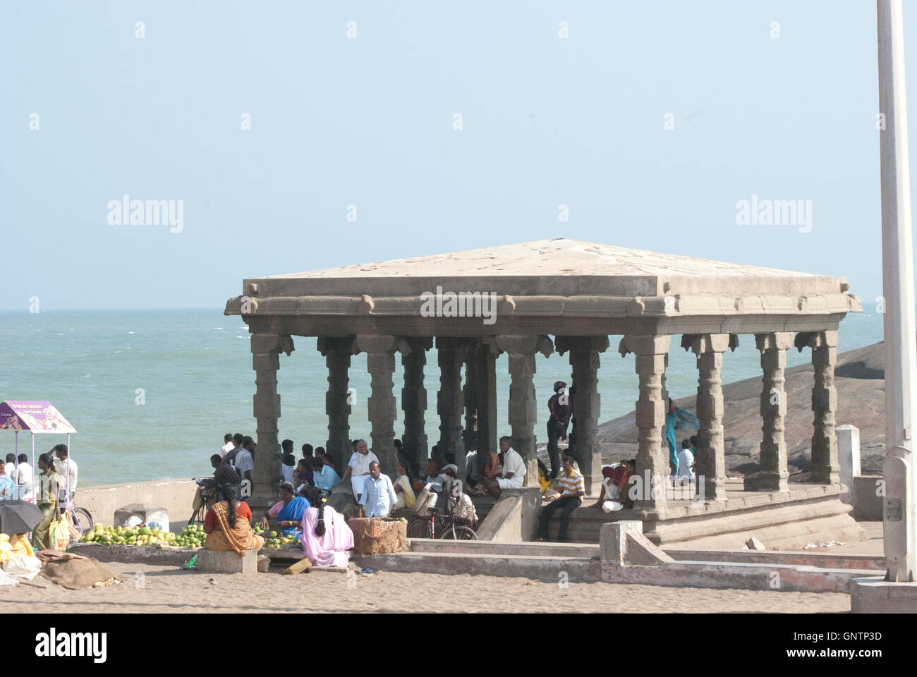 Gandhi Memorial, Kanyakumari, Tamil Nadu, India meridionale, Asia Foto Stock