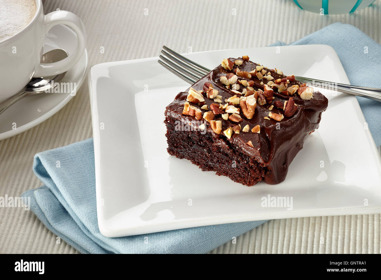 Devil's foodcake Foto Stock