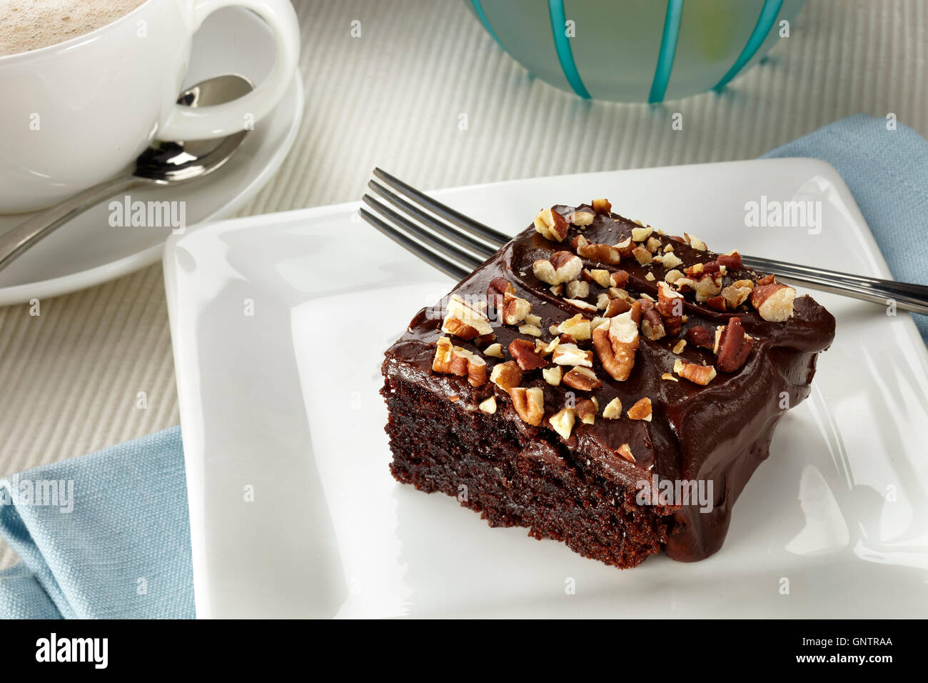 Devil's foodcake Foto Stock