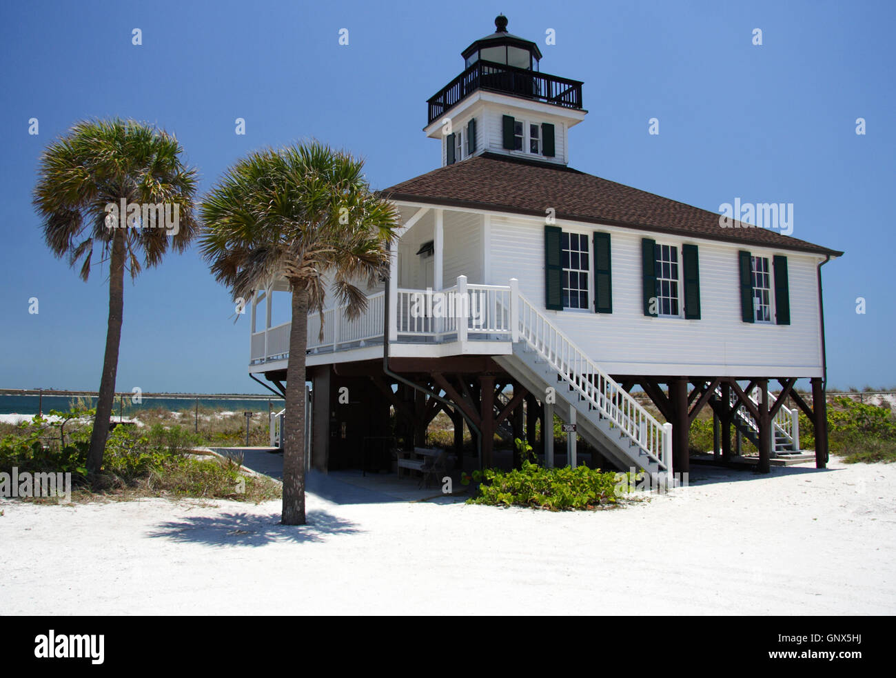 Gasparilla Island State Park sulla costa del Golfo della Florida Foto Stock