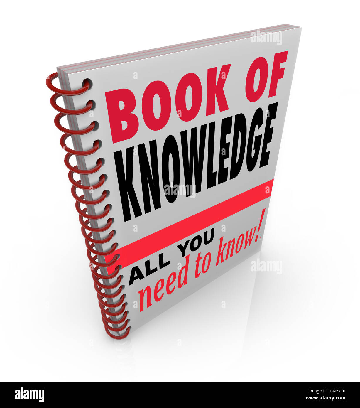 Libro di conoscenza apprendere competenze saggezza Intelligence Foto Stock