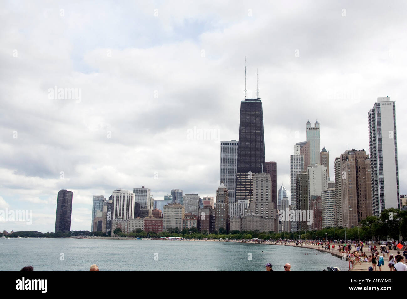 Chicago architettura degli edifici Foto Stock