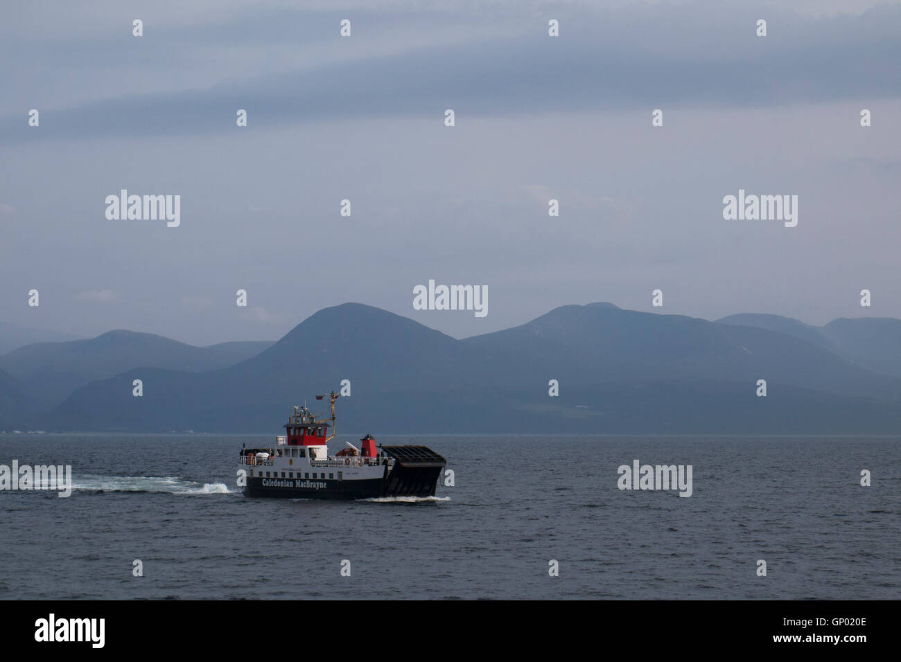 Traghetto per Claonaig Foto Stock
