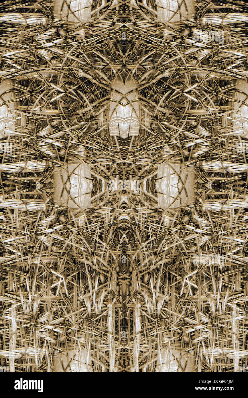 Marrone chiaro costruzione astratta sfondo Foto Stock