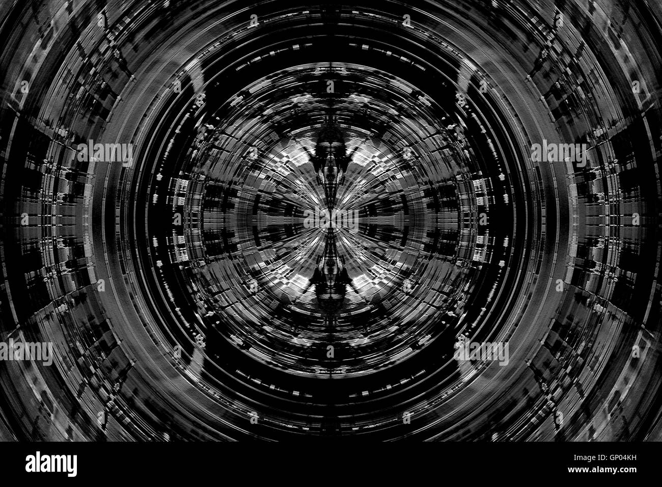 Bianco e nero struttura astratta sfondo Foto Stock