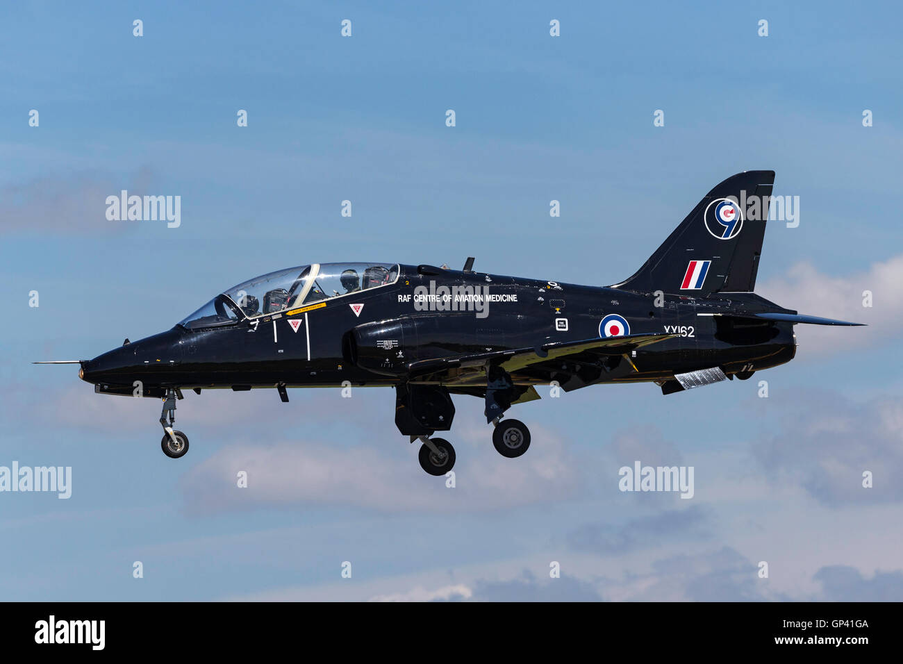 Royal Air Force (RAF) HAWKER SIDDELEY Hawk T1 XX162 della RAF Centro di medicina aeronautica. Foto Stock