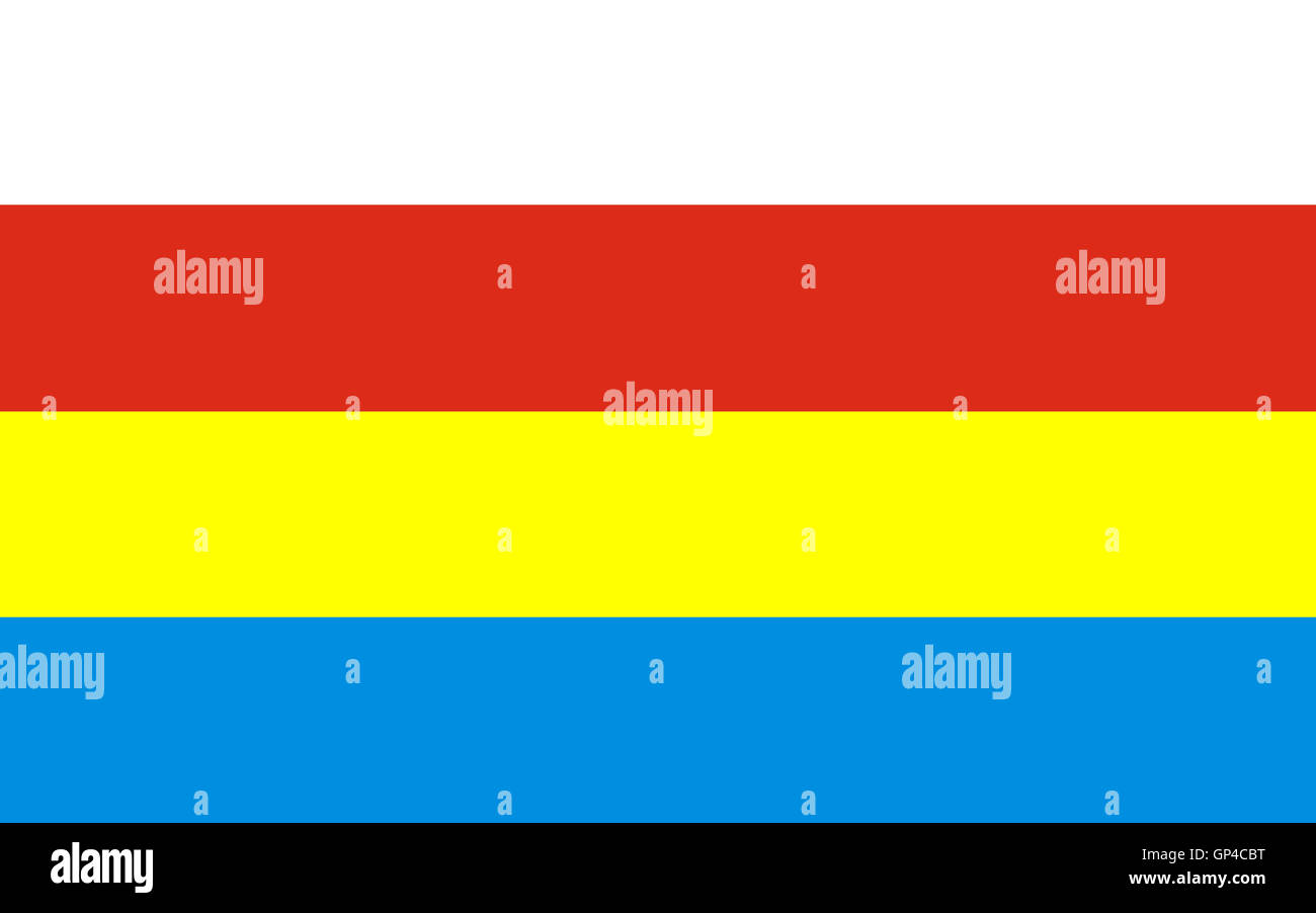 bandiera di Podlachia Foto Stock