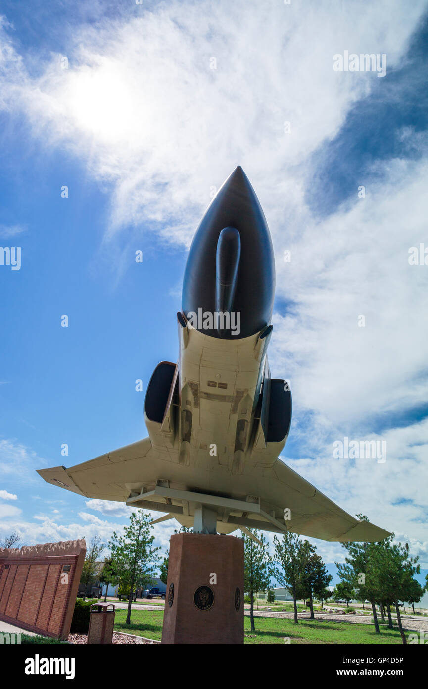 McDonnell Douglas F-4C Phantom II jet fighter interceptor; US Air Force; Fremont County Airport; Penrose; Colorado; USA Foto Stock