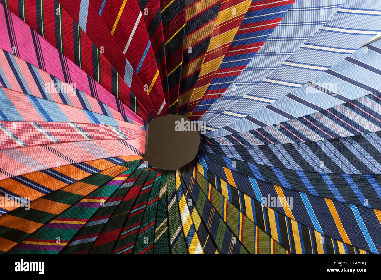 Fantasia di Marinella cravatte come una ruota Foto stock - Alamy
