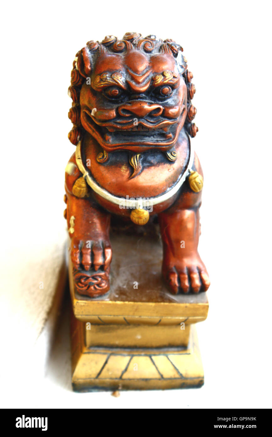 Statua del drago in Thailandia Foto Stock