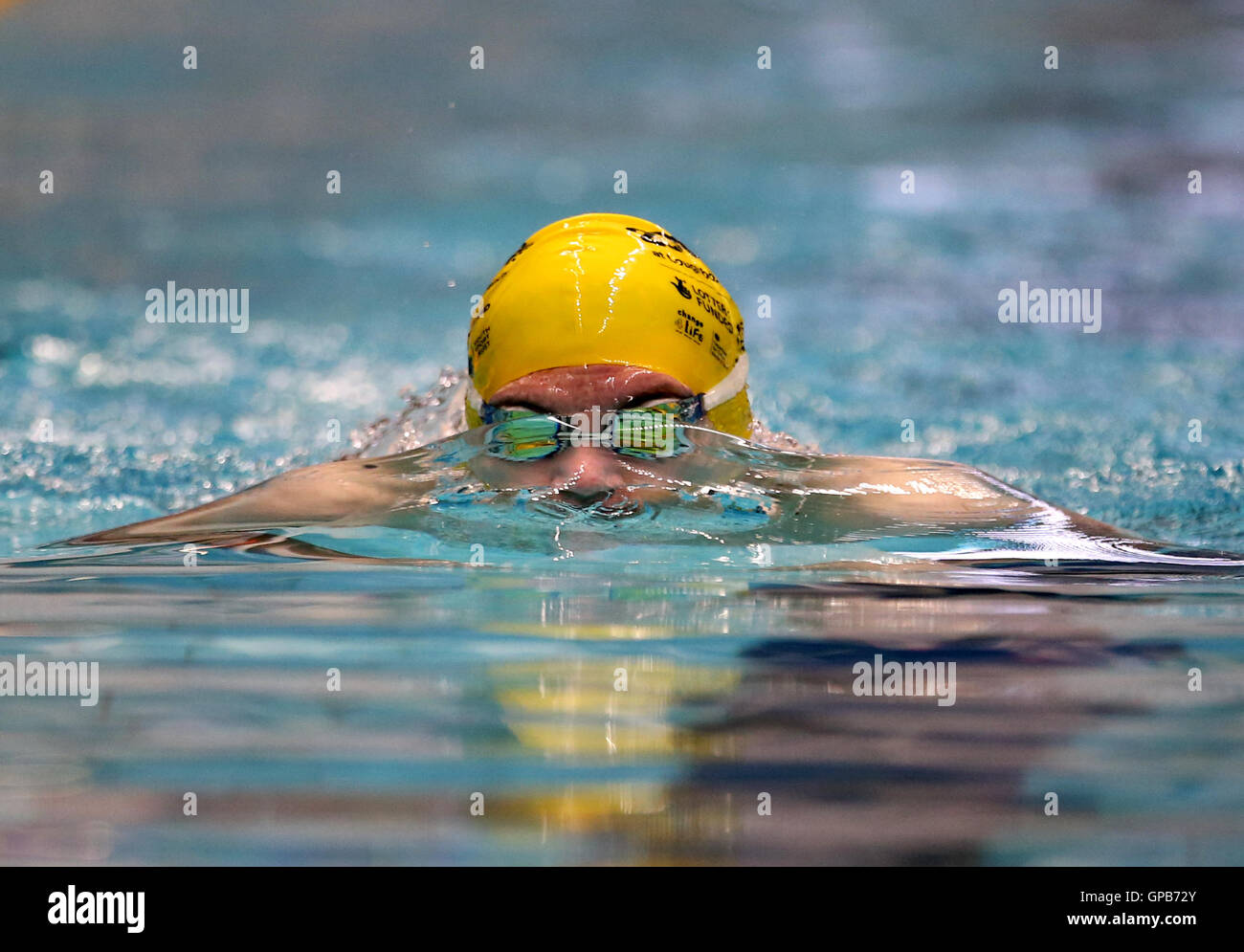 Benjamin Foulston, Inghilterra centrale, compete nella mens MC 200m singoli Medley durante il giorno tre del 2016 Scuola di giochi a Stagno di Forge, Sheffield. Stampa foto di associazione. Picture Data: Sabato 3 settembre, 2016. Foto di credito dovrebbe leggere: Steven Paston/PA FILO Foto Stock