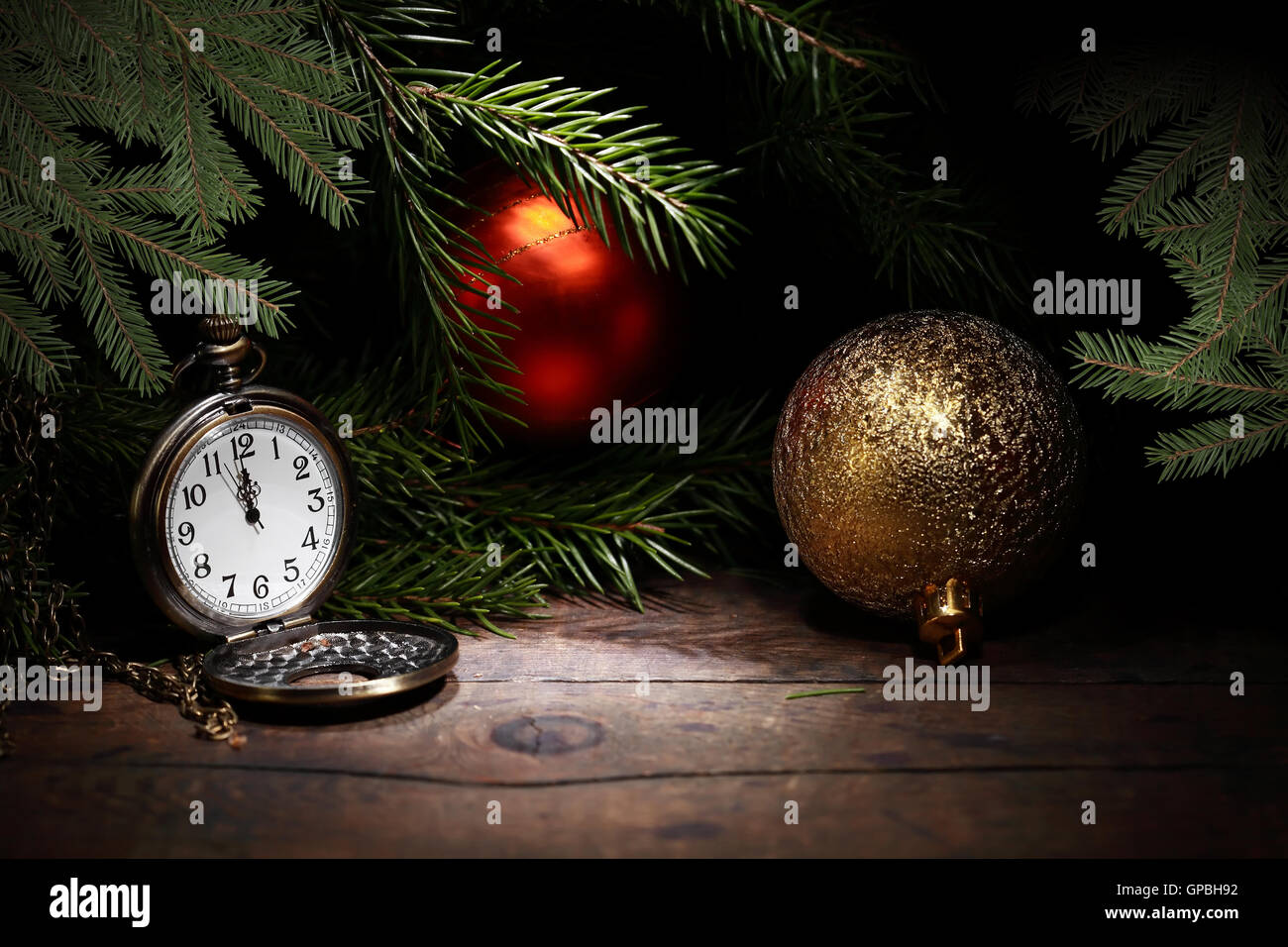 Vintage decorazione di Natale Foto Stock