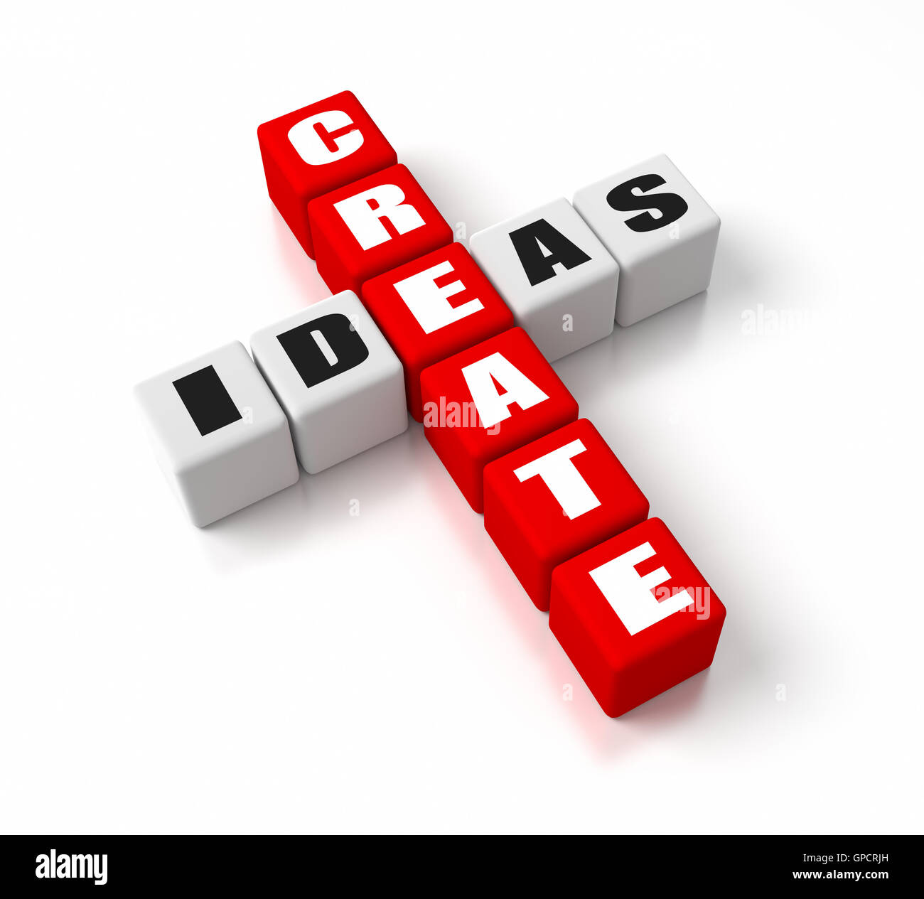 Creare idee Foto Stock