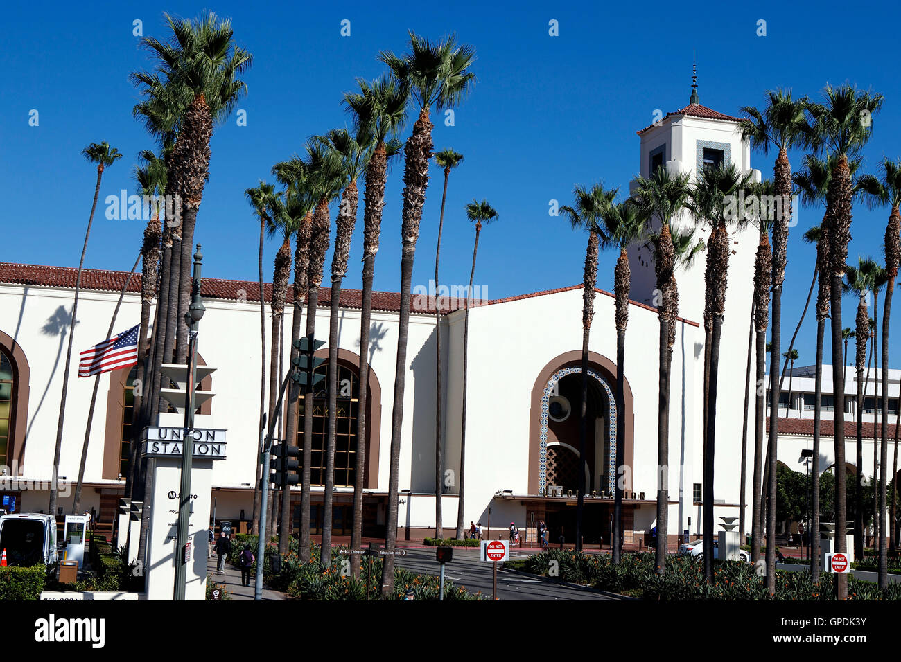 La Union Station, Los Angeles, California, Stati Uniti d'America Foto Stock