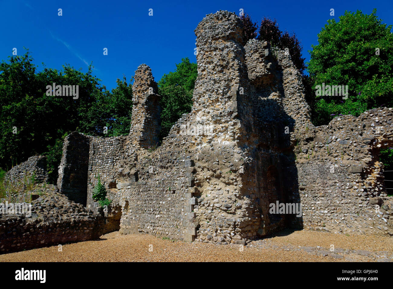 Il castello di WOLVESLEY Foto Stock