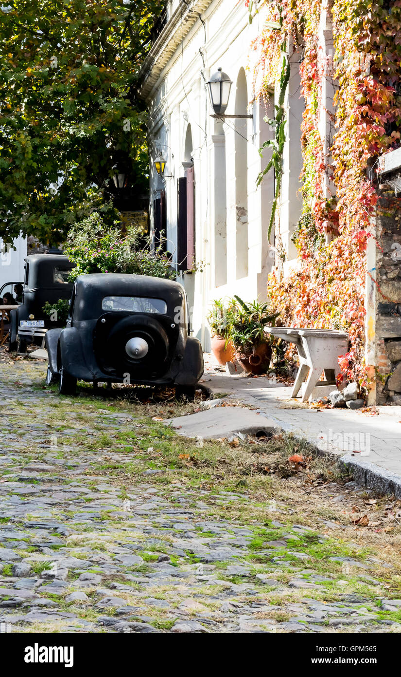 Il villaggio fermato in tempo Foto Stock
