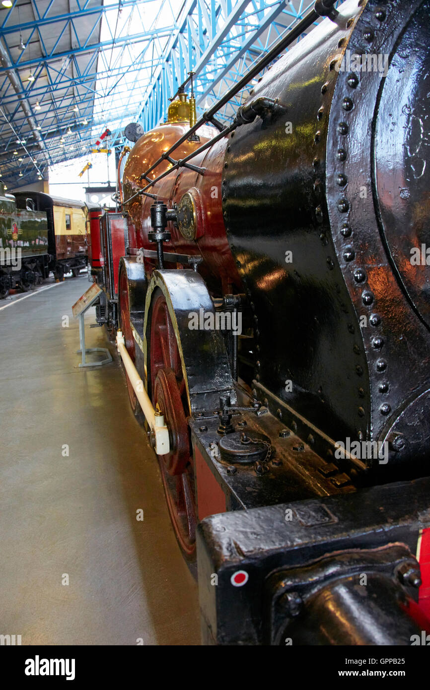 York al Museo Ferroviario di età di vapore il migliore dei mondi museo ferroviario Foto Stock