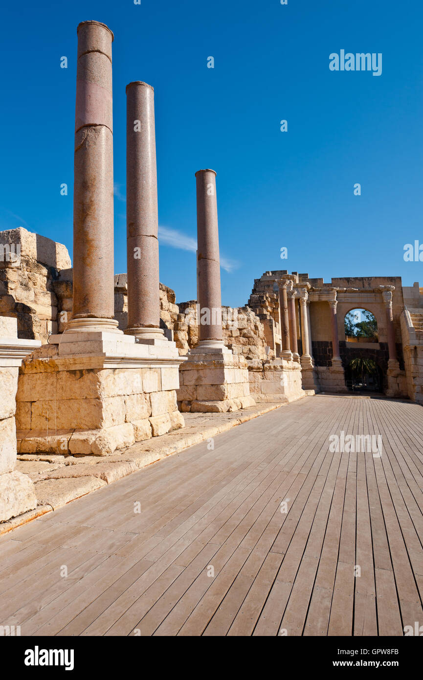 Antica Bet Shean Foto Stock