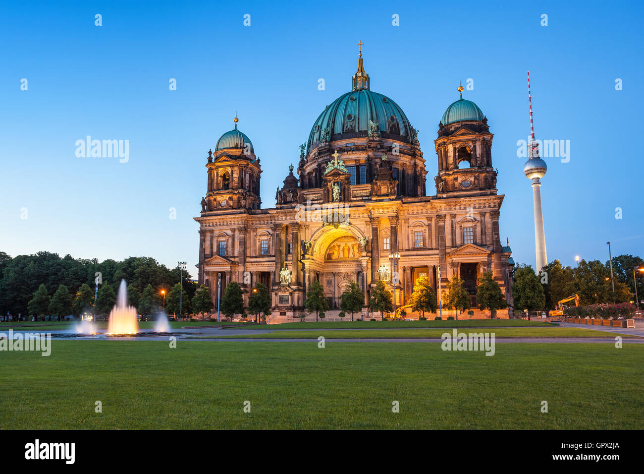 Cattedrale di Berlino, Berlino, Germania Foto Stock