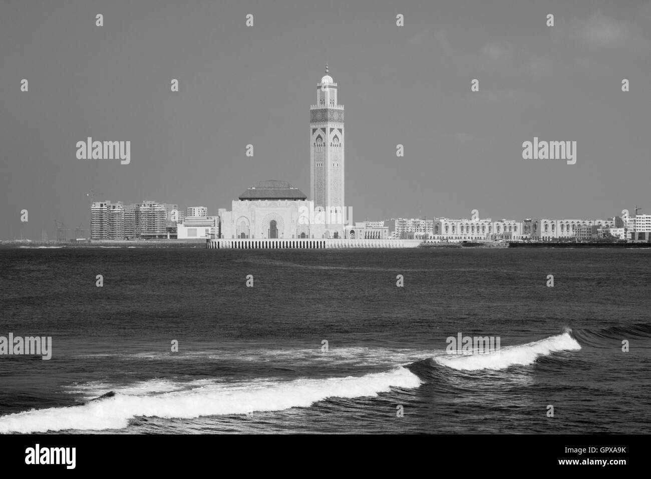 Moschea Hassan II, Casablanca, Marocco Foto Stock