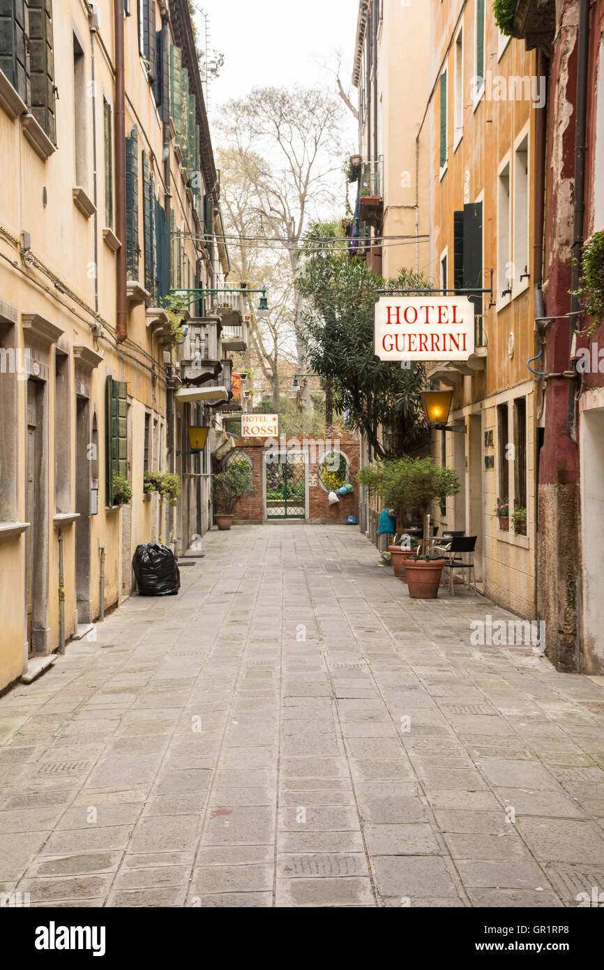 Sestiere di Cannaregio, il Ghetto Ebraico di Venezia, Italia e Europa Foto Stock