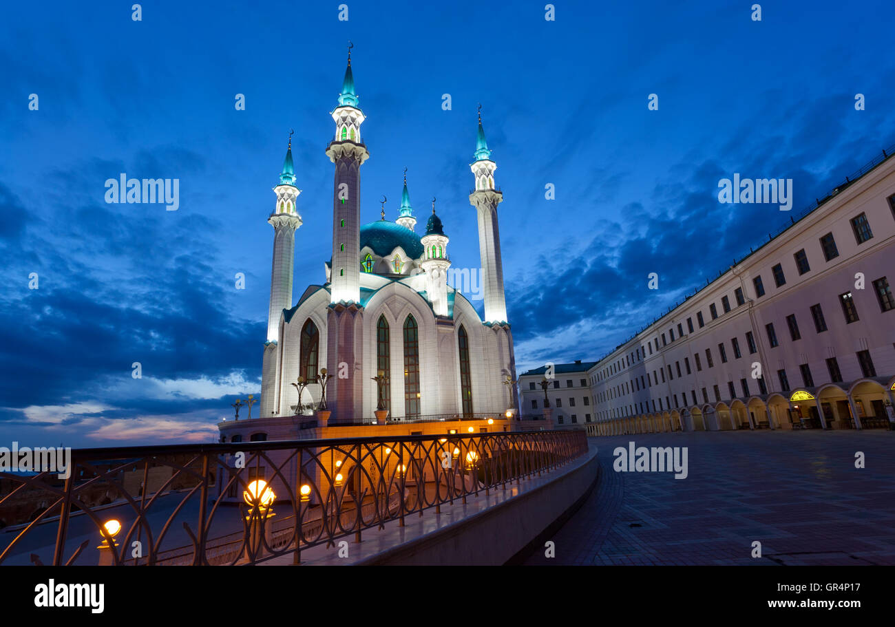 Qol Sharif moschea di Kazan Foto Stock