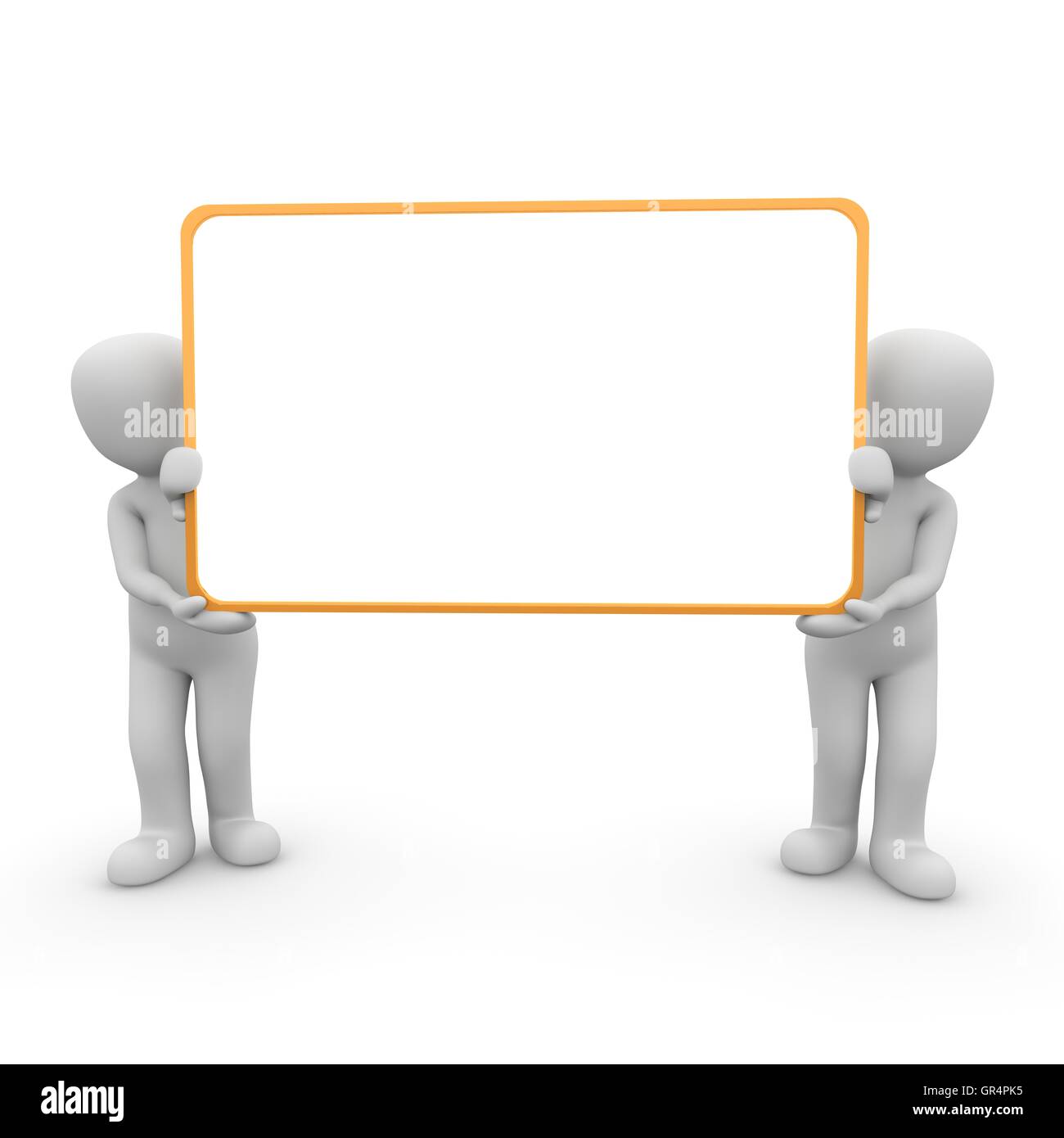 porta targa Foto Stock