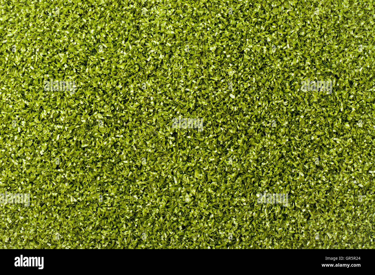 Di erba artificiale campo Vista Superiore Texture Foto Stock