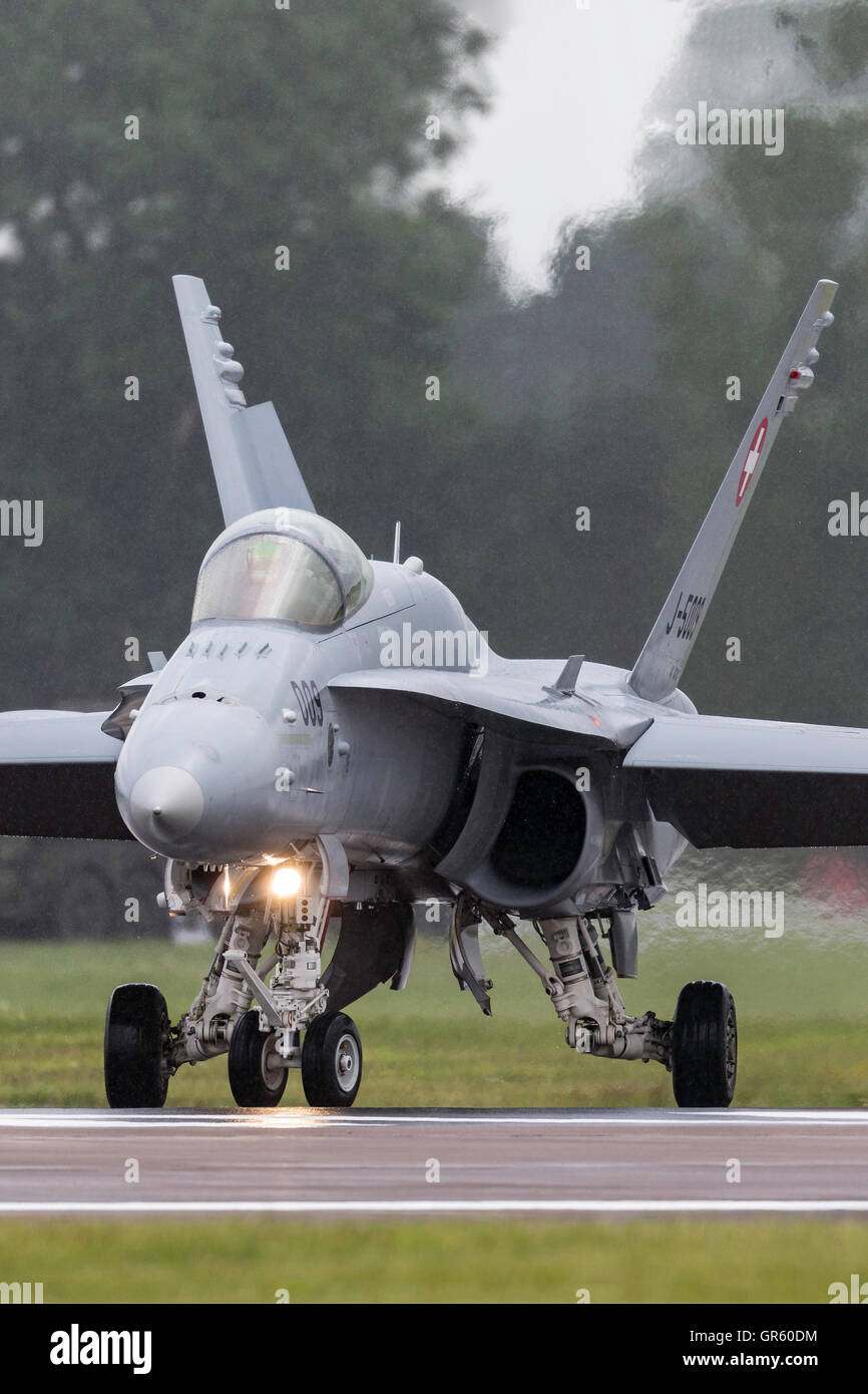 Swiss Air Force (Schweizer Luftwaffe) McDonnell Douglas F/A-18C Fighter Aircraft J-5009 Foto Stock