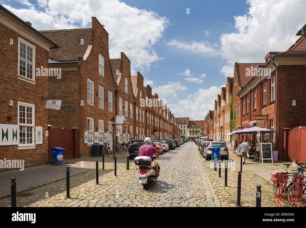 Holländisches Viertel in Potsdam Foto Stock