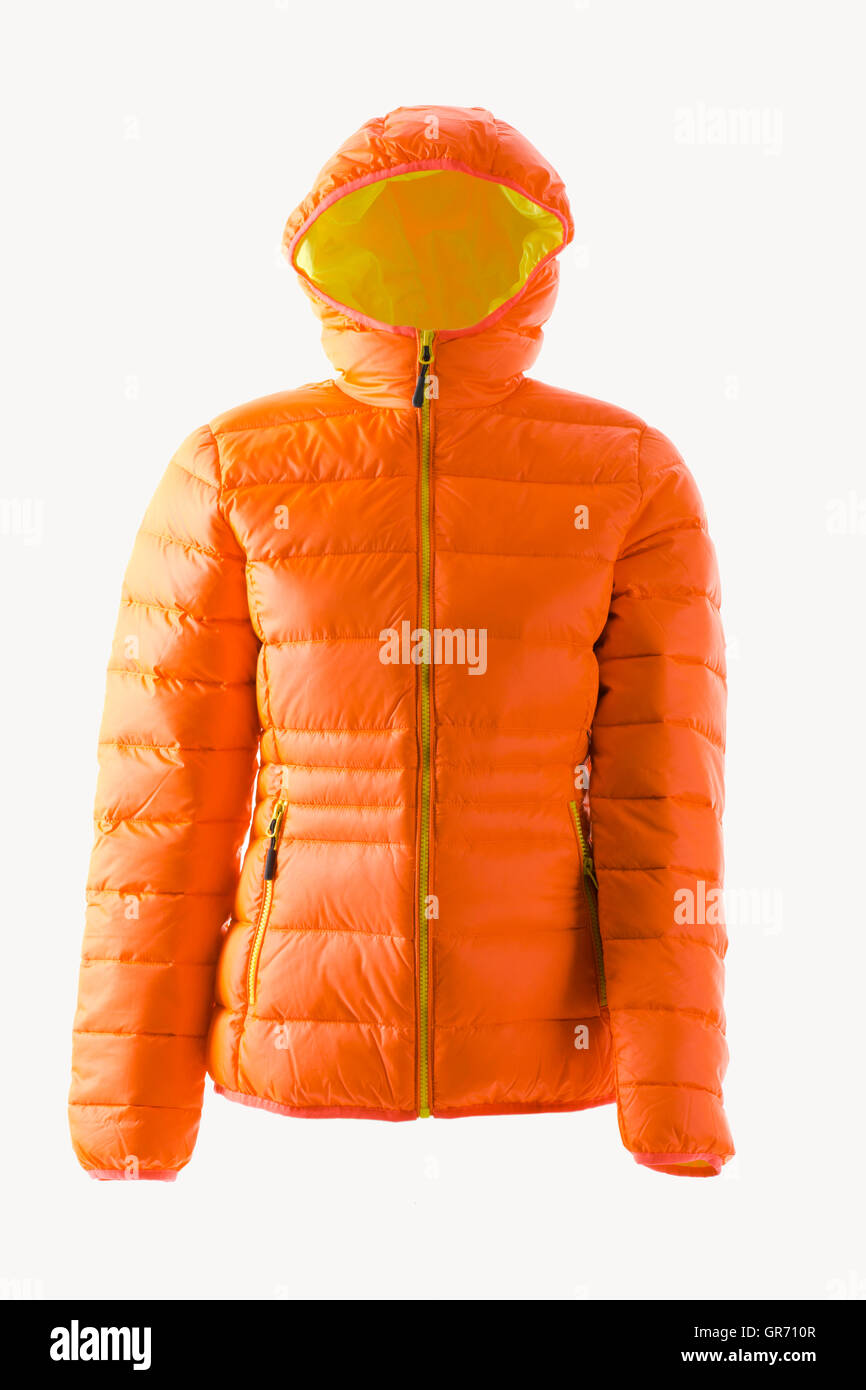 Le donne Down Jacket Foto Stock