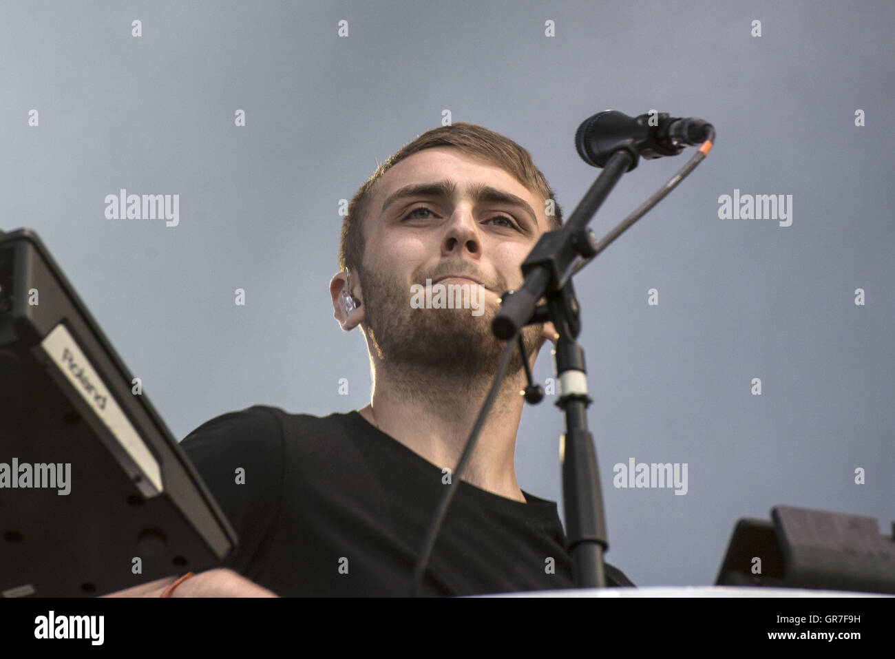 La divulgazione al Ruisrock 2015 Foto Stock